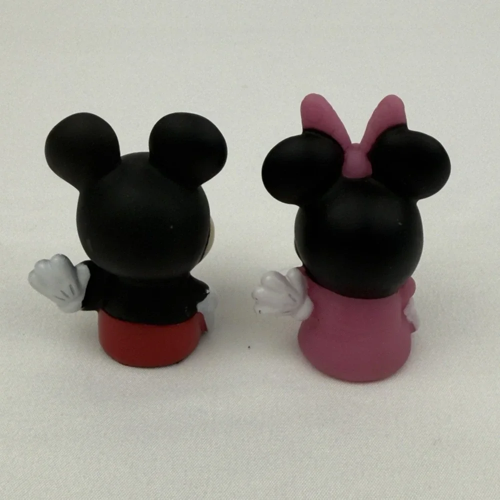 Disney Finger Puppets Lot Mickey Minnie Goofy Pluto Pete PVC Cake Toppers